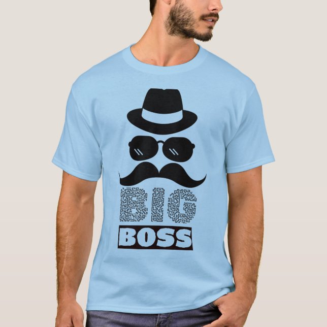 Big Boss Einzigartiges Design für T - Shirt (Vorderseite)