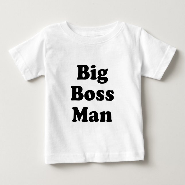 Big Boss Man Baby T-shirt (Vorderseite)