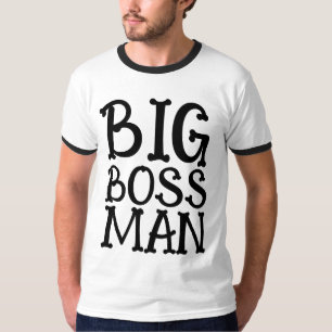 BIG BOSS MAN T - Shirt ringer - Shirt