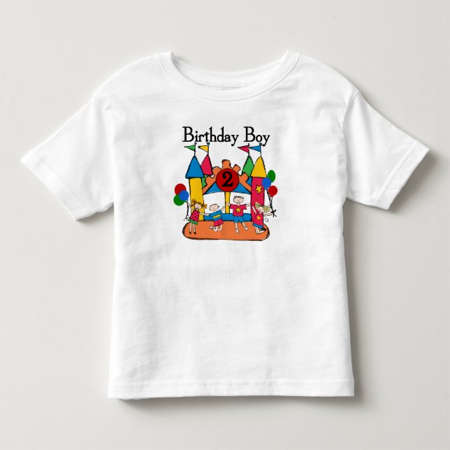 Big Bounce Boy 2. Geburtstag Tshirts und Geschenke (Vorderseite)