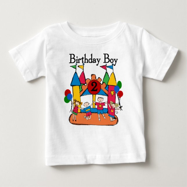 Big Bounce Boy 2. Geburtstag Tshirts und Geschenke (Vorderseite)