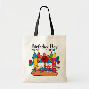 Big Bounce Boy 4. Geburtstag Tshirts und Geschenke Tragetasche