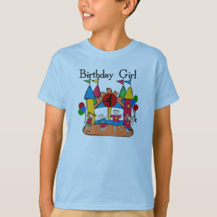 Big Bounce Girl 4. Geburtstag T - Shirt und Gesche