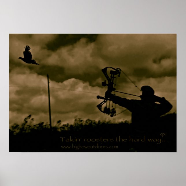 Big Bow Pheasant Jagd Poster (Vorne)