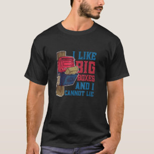 Big Boxes und können Mail Carrier Mailman Post nic T-Shirt