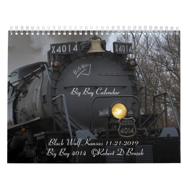 Big Boy 4014 Calendar Kansas Kalender (Titelbild)