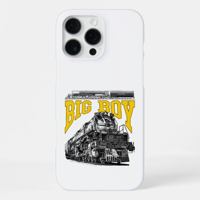 Big Boy 4014 Dampflok. Union Pacific Klasse 4000 iPhone Hülle (Rückseite)