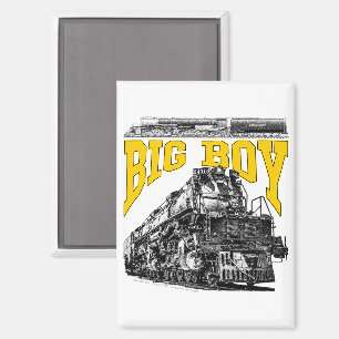 Big Boy 4014 Dampflok. Union Pacific Klasse 4000 Magnet