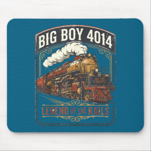 Big Boy 4014 Dampflokomotiven Zug vintage Mousepad