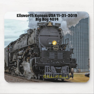 Big Boy 4014 Ellsworth Kansas Mousepad