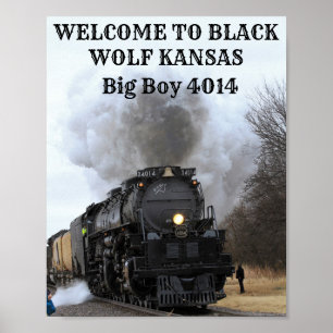 Big Boy 4014 willkommen in Kansas Poster