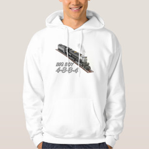 Big Boy Lokomotive Doppel seitige Kapuzenjacke Hoodie