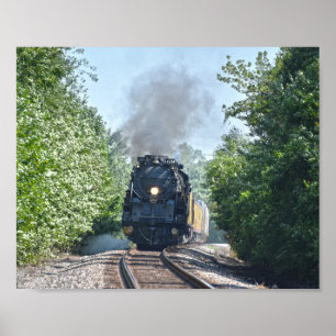 Big Boy No. 4014 Steam Locomotive Poster