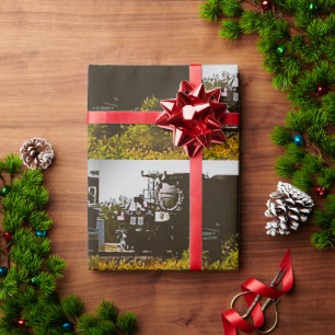 Big Boy Nr. 4014 Zug Wrapping Paper Geschenkpapier