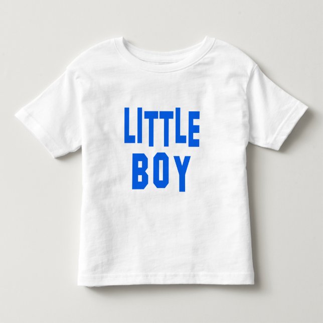 Big Boy und Little Boy Matching T-Shirts (Vorderseite)