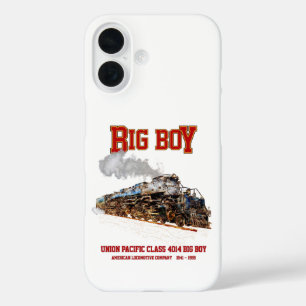 Big Boy Vintag Steam Train American Locomotive iPhone 16 Hülle