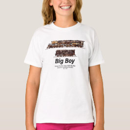 Big Boy Vintag Steam Train American Locomotive T-Shirt