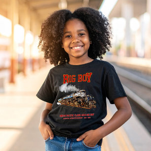 Big Boy Vintag Steam Train American Locomotive T-Shirt