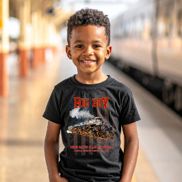 Big Boy Vintag Steam Train American Locomotive T-Shirt