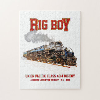 Big Boy Vintage-Dampflokomotive Amerikanische Loko Puzzle