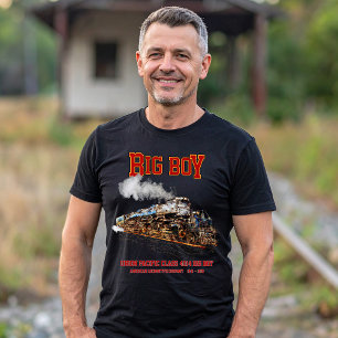Big Boy Vintage-Dampflokomotive Amerikanische Loko T-Shirt