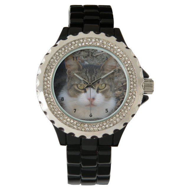 Big Boy's Green Eyes Watch Armbanduhr (Vorderseite)