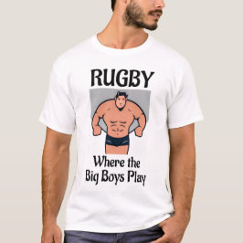 Big Boys Rugby - Unisex Rugby T - Shirt