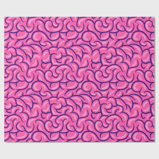 Big Brain Geschenkpapier (Flach)