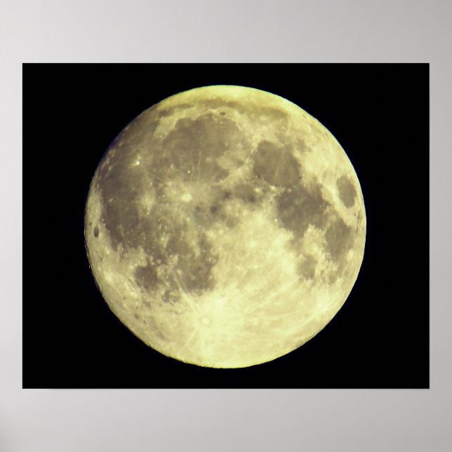 Big Bright Moon Poster (Vorne)