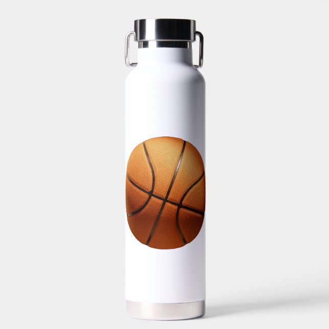 Big Bright Orange Basketball, Trinkflasche (Vorne)