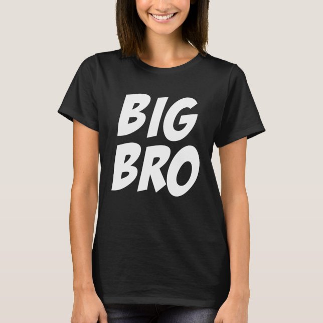 Big Bro Ältere Brüder Jungen Matching Geschwister  T-Shirt (Vorderseite)