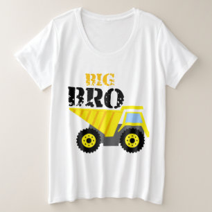 Big Bro Bau Gelber Sprungwagen Große Größe T-Shirt