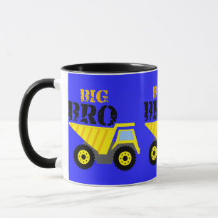 Big Bro Bau Gelber Sprungwagen Tasse