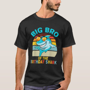 Big Bro der Hai Geburtstag Bruder Matching Fam T-Shirt