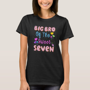 BIG BRO der süßen 7. Donut Geburtstag Teil T-Shirt