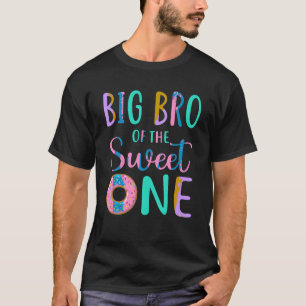 Big Bro der Sweet One Brother 1. Geburtstagsmädche T-Shirt