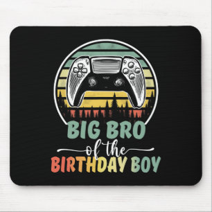 Big Bro des Geburtstagsspielers Matching F Mousepad