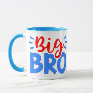 BIG BRO in Rot und Blau Tasse