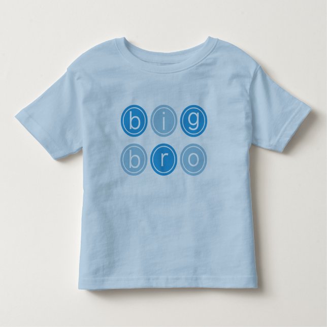 Big Bro Kleinkind T-shirt (Vorderseite)