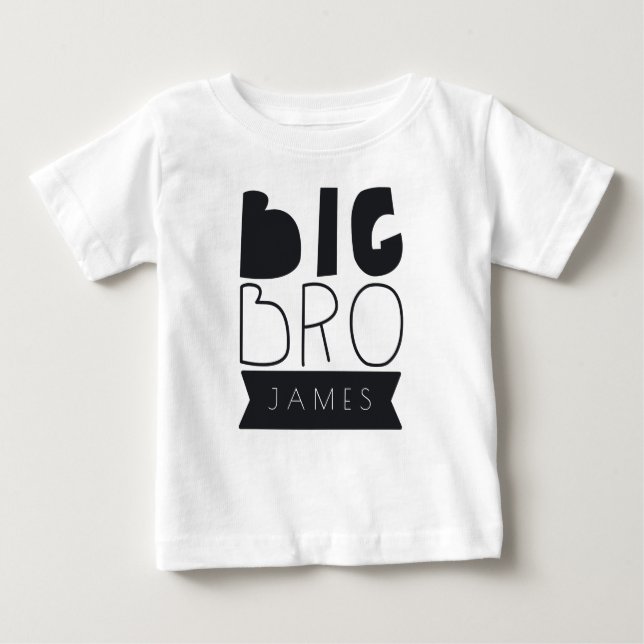Big Bro & Lil Bro set Baby T-shirt (Vorderseite)