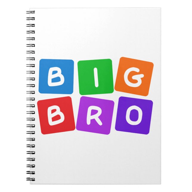 Big-Bro-Notebook Notizblock (Vorderseite)