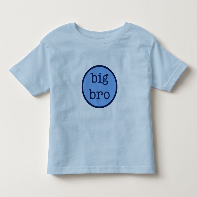Big Bro Ringer Kleinkind T-shirt (Vorderseite)
