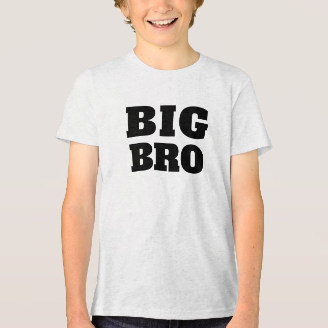 Big Bro Tri-Blend Shirt (Vorderseite)