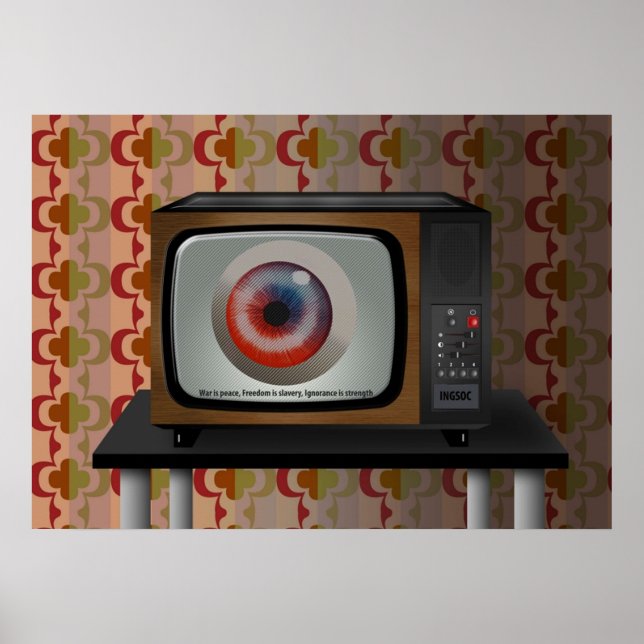 Big Brother 1984 Poster (Vorne)