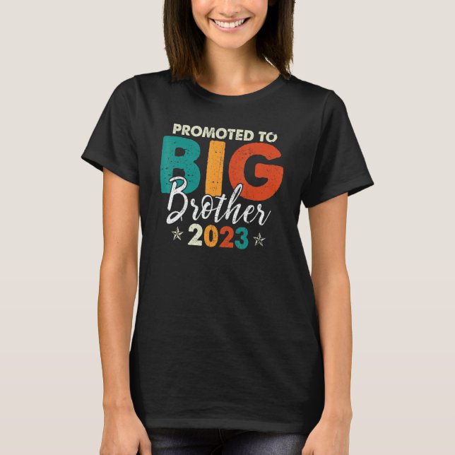 Big Brother 2023 For Toddler Youth Pregnancy Annou T-Shirt (Vorderseite)