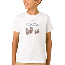 Big Brother Announcement Matching Sibling Shoe