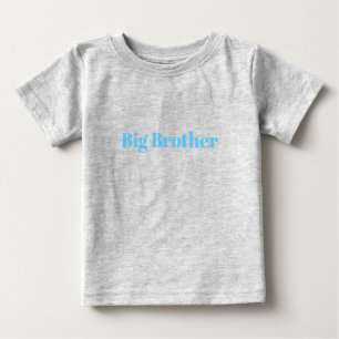 Big Brother, Anpassung mit Namen, Text Baby T-Shir T-shirt