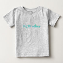 Big Brother aquamarin individuelle Name Text niedl