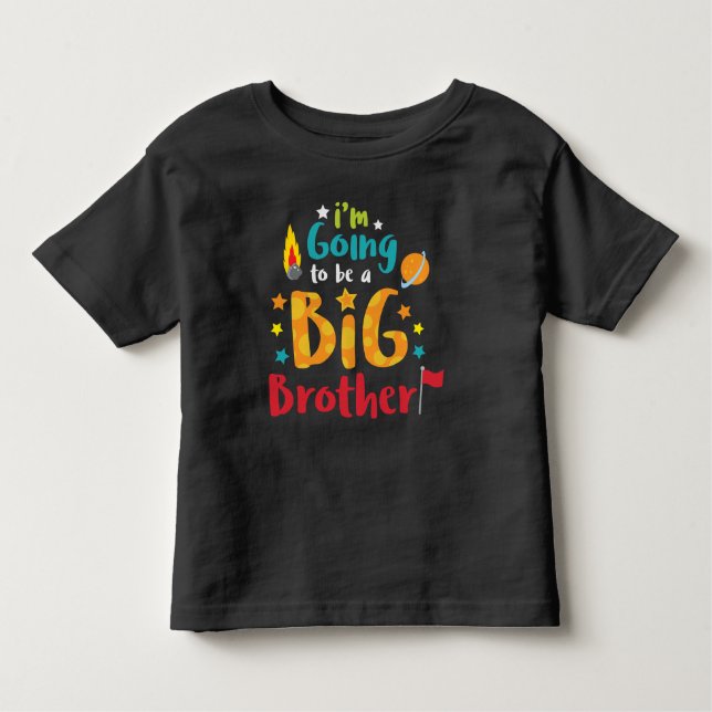 Big Brother Baby Announcement Shirt (Vorderseite)