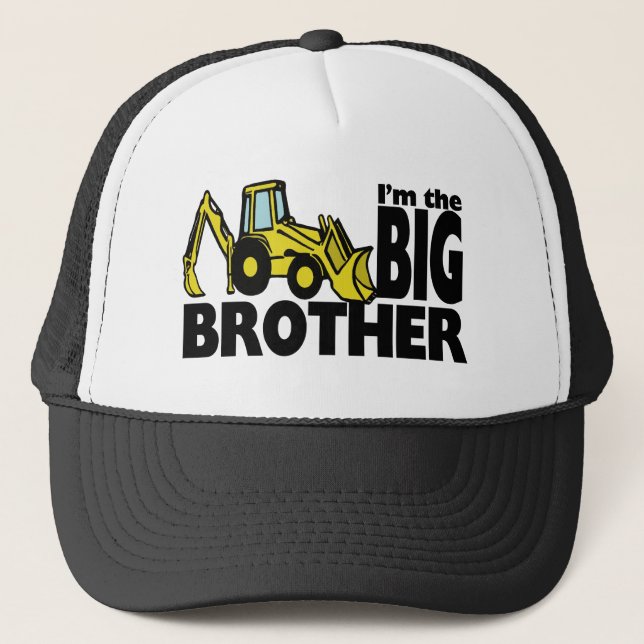 Big Brother Backhoe Truckerkappe (Vorderseite)